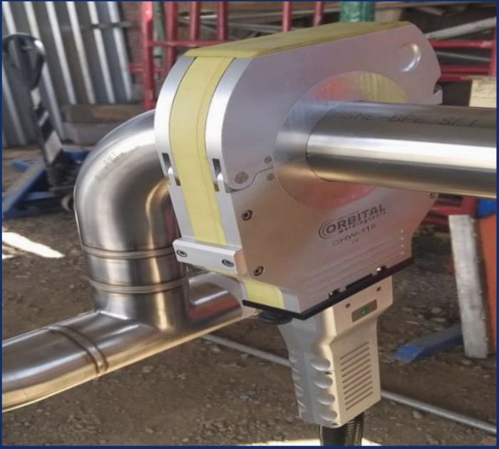 SIEMSI SOLDADURA CON MÁQUINA ORBITAL PARA PROCESOR ALIMENTICIOS Y FARMACÉUTICOS